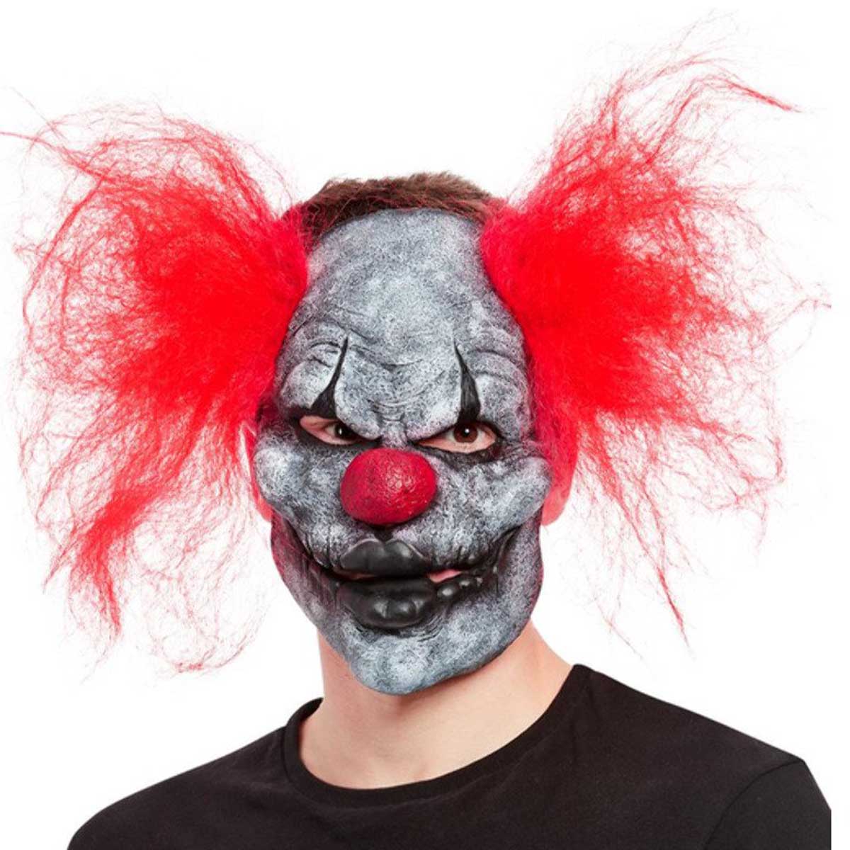Mask clown läskig röd