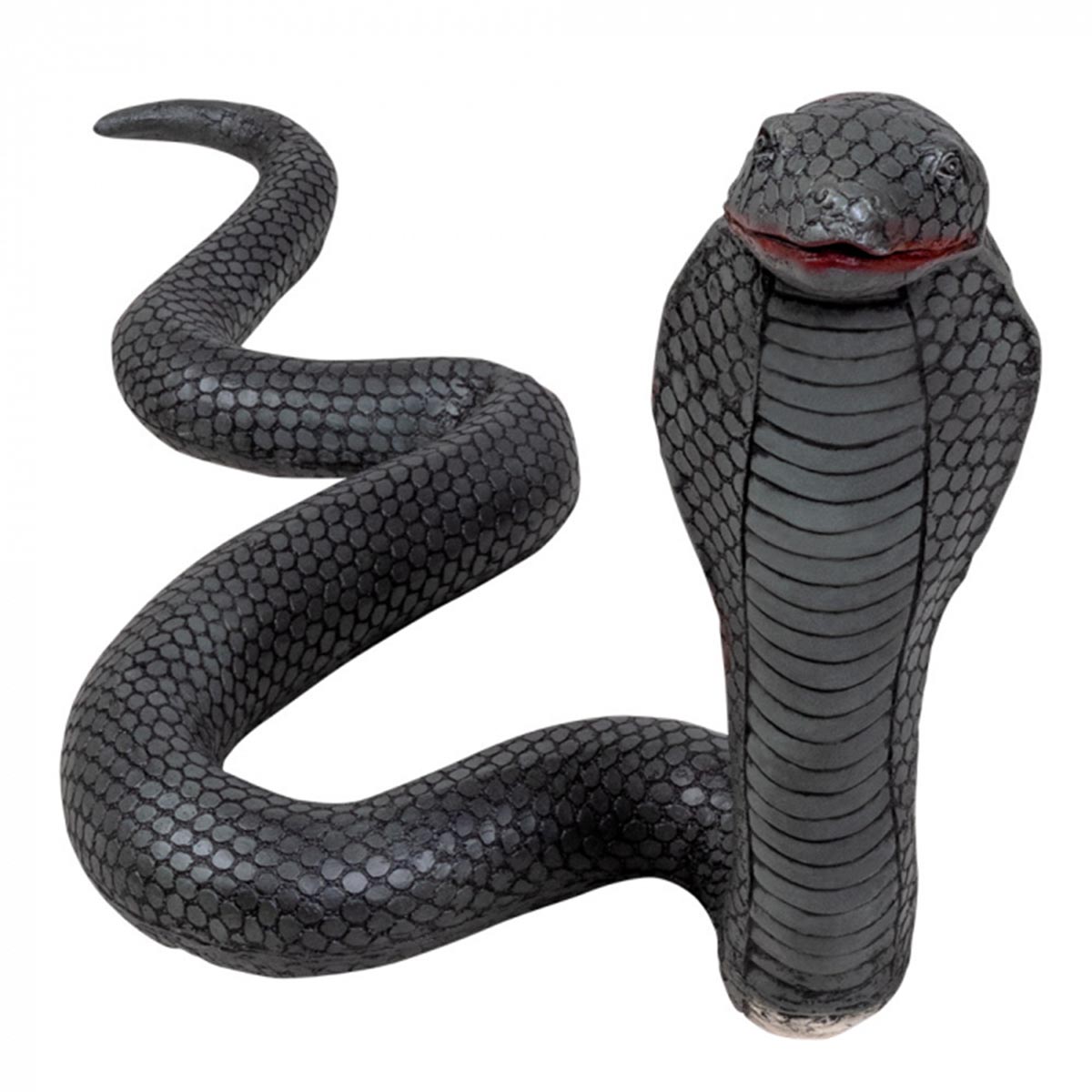 Orm svart kobra 65 cm