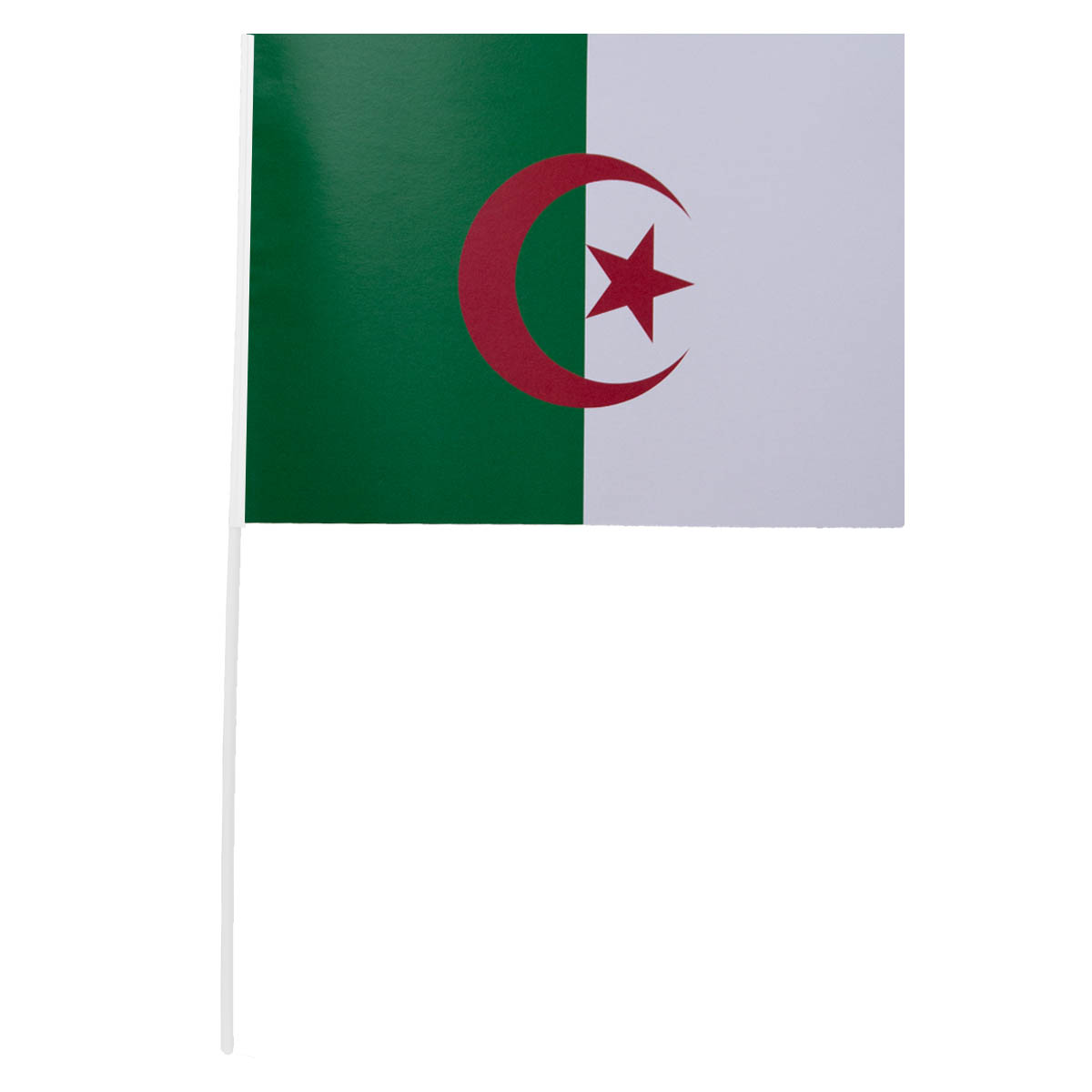 Läs mer om Pappersflagga, Algeriet 27x20 cm