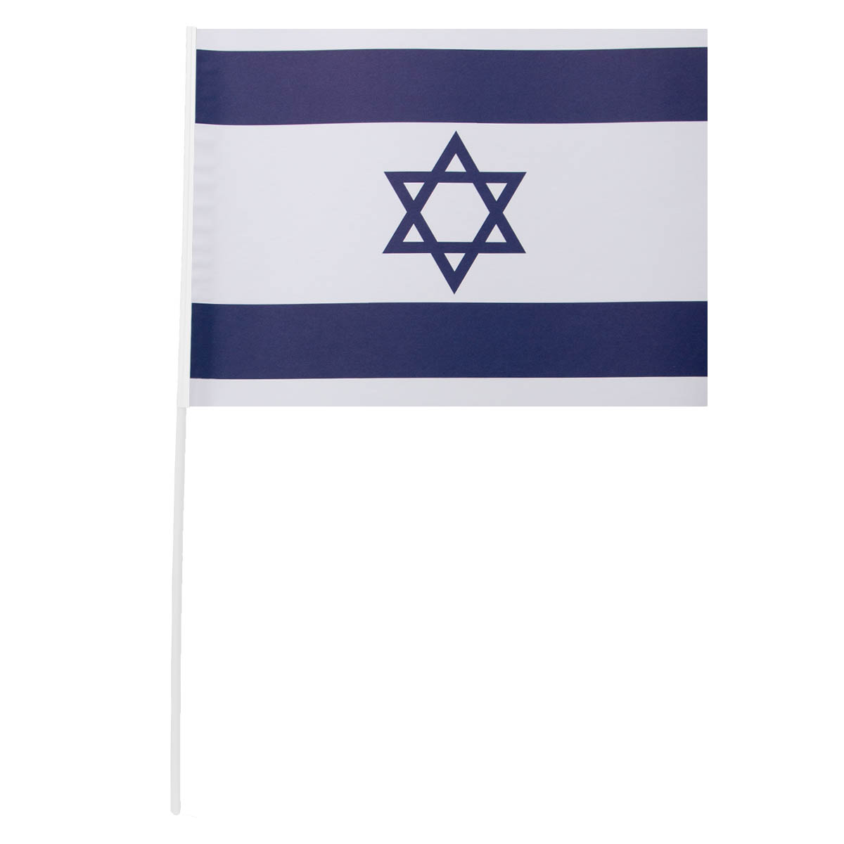 Läs mer om Pappersflagga, Israel 27x20 cm