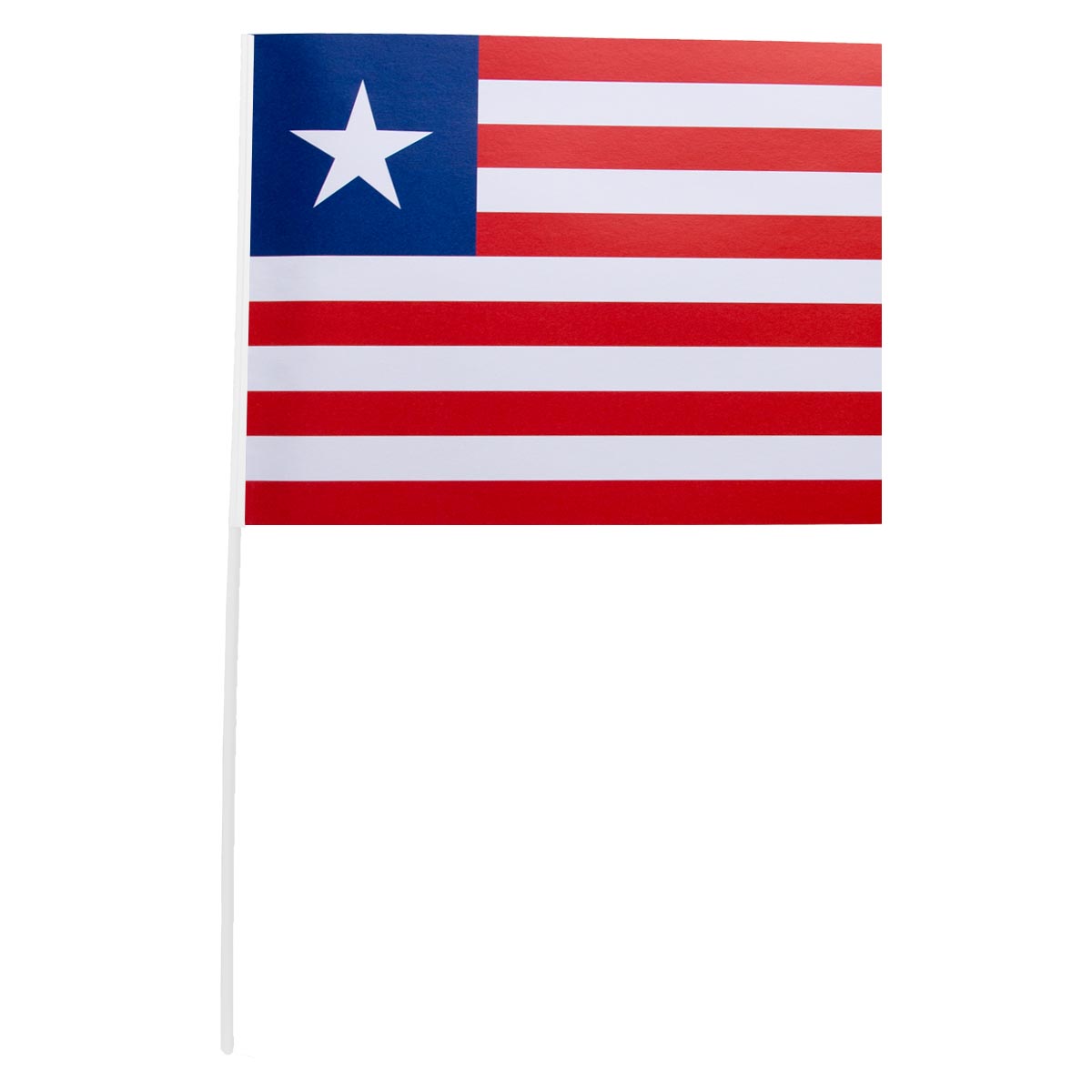 Läs mer om Pappersflagga, Liberia 27x20 cm