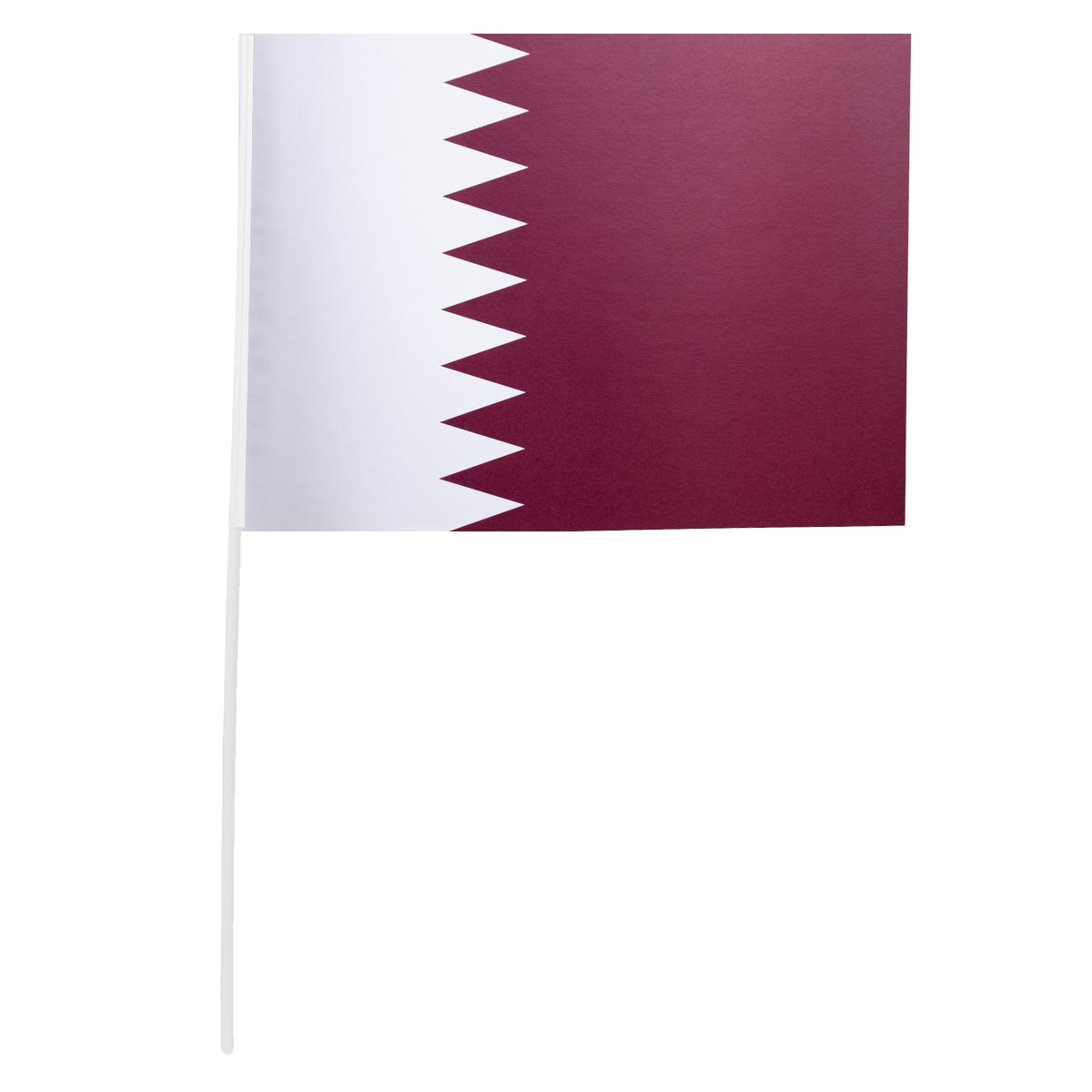 Läs mer om Pappersflagga, Qatar 27x20 cm