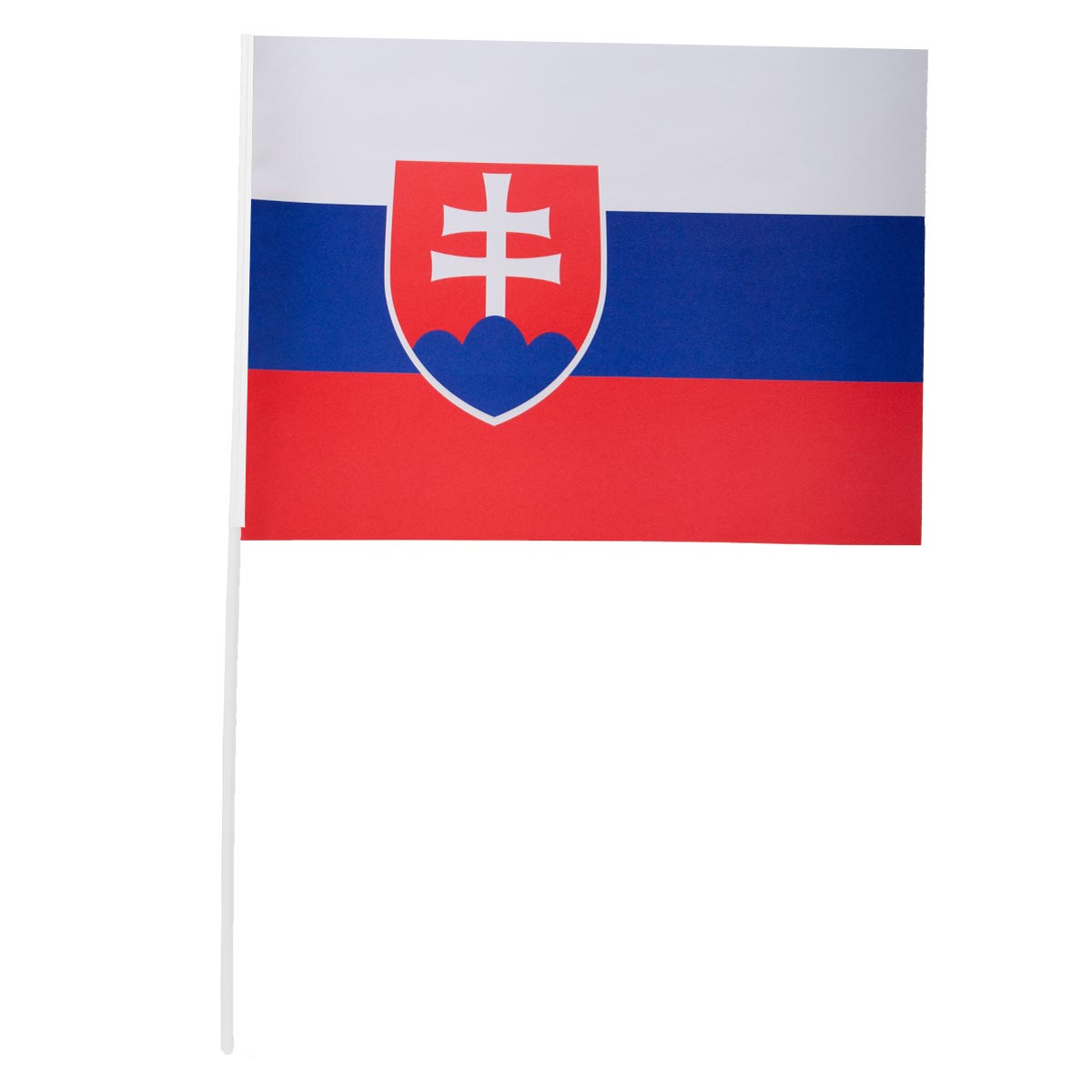 Pappersflagga, Slovakien 27x20 cm
