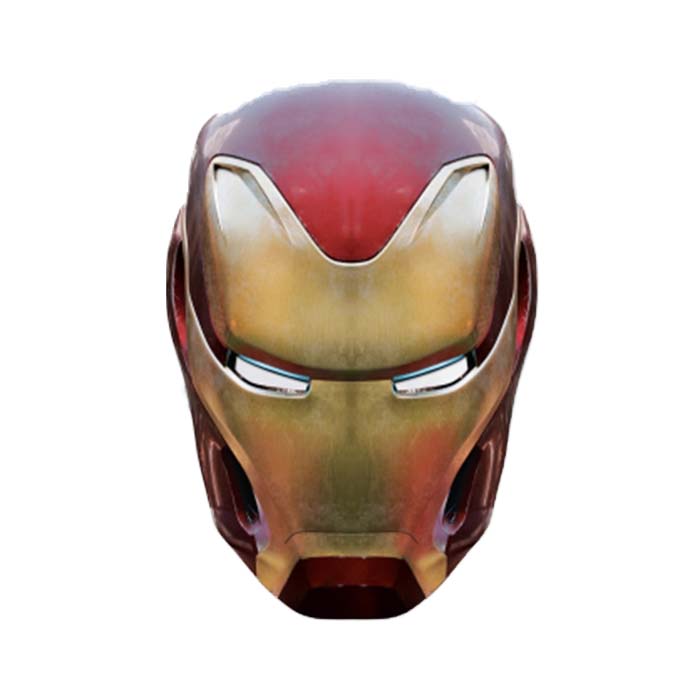 Läs mer om Pappmask, Iron Man