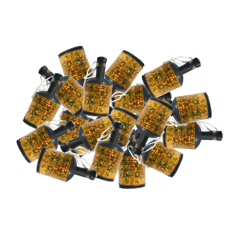 Partypoppers 30-pack guld