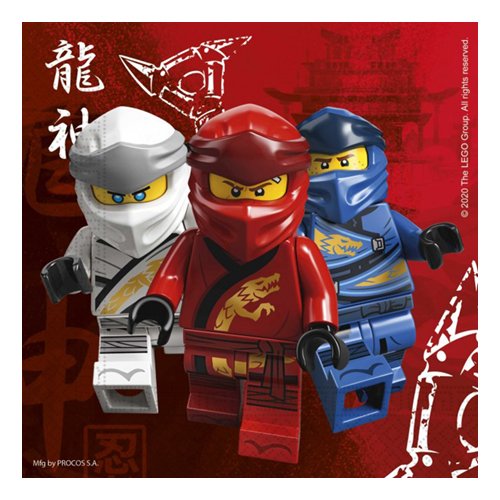 Servetter,  Lego Ninjago 20 st