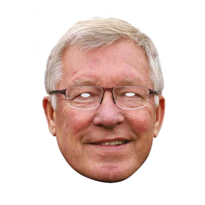 Läs mer om Pappmask, Sir Alex Ferguson