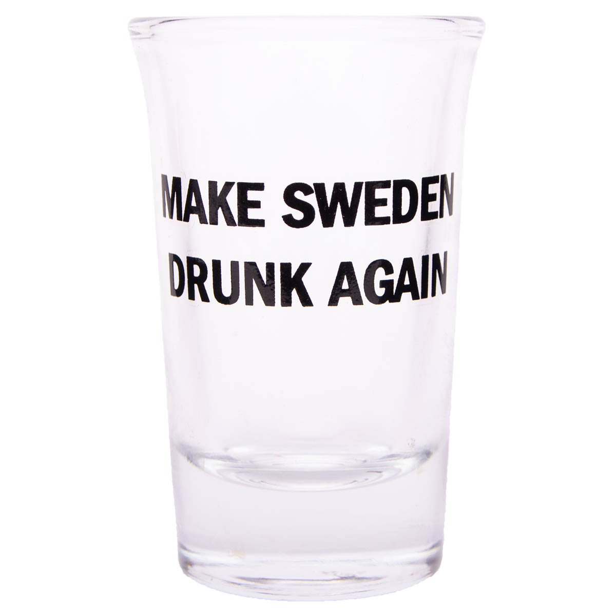 Snapsglas make Sweden drunk again