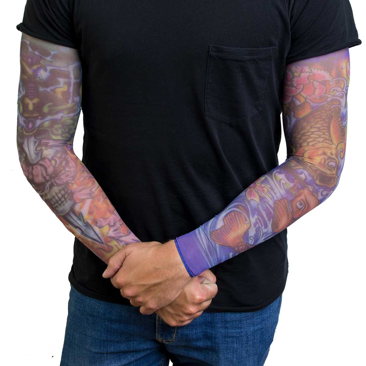 Tatuering, Sleeve armstrumpa