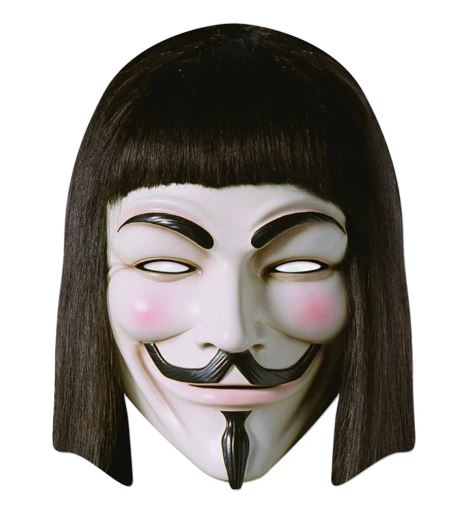 Pappmask V For Vendetta