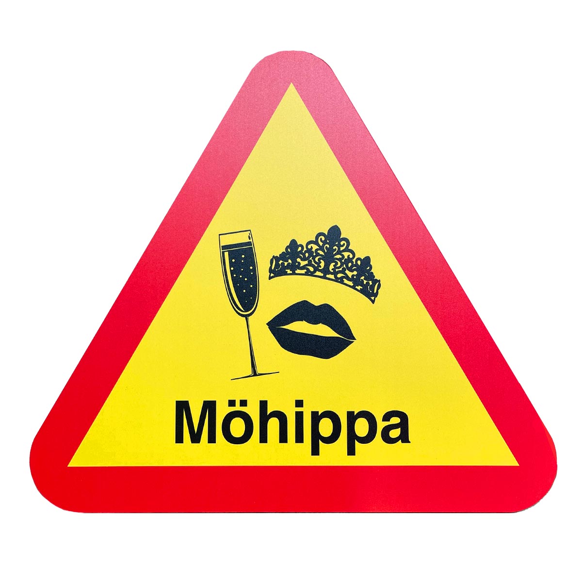 Varningsskylt, möhippa