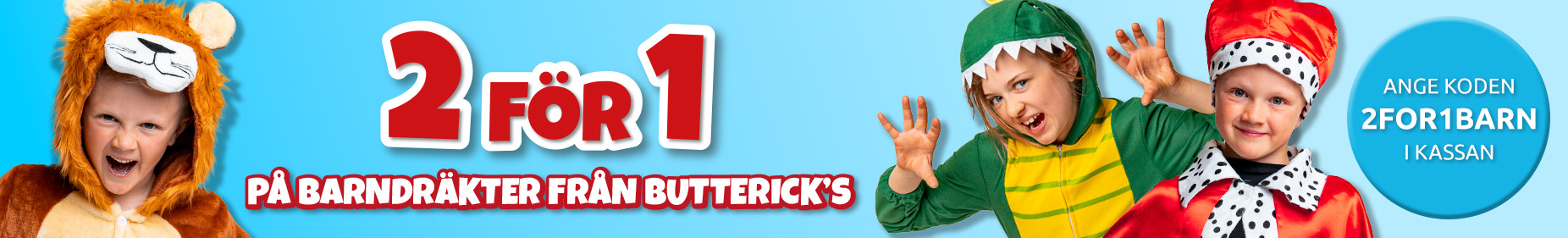 Barndräkter från Butterick's