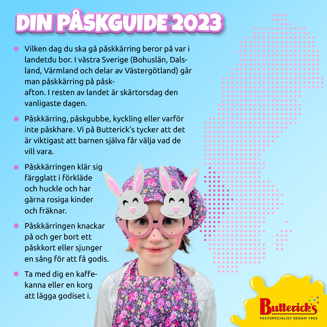 Buttericks påskkärring guide 2023
