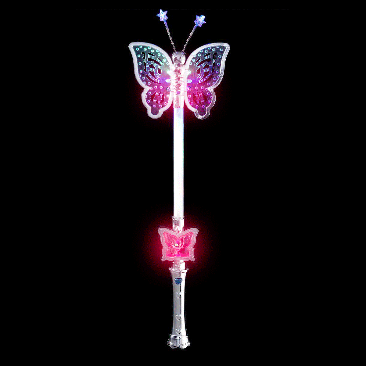 LED-stav, fjäril 40 cm